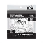 STRETCH LACES - ELASTIC LACE LOCKING SYSTEM - ASSORTED COLOURS