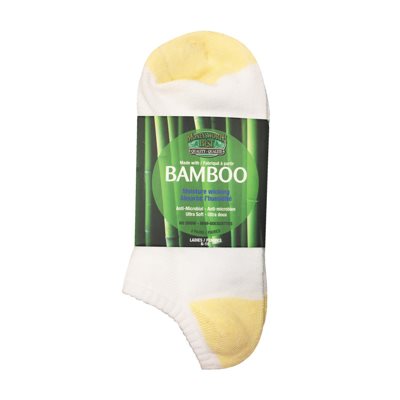 BAMBOO NO SHOW SOCKS 3 PACK - WOMEN’S